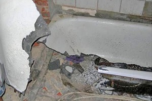 Демонтаж ванны в Гатчине